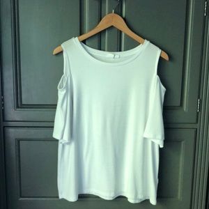 Gap cold shoulder shirt size L